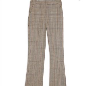 Top Shop- Ella Check Flare Trousers